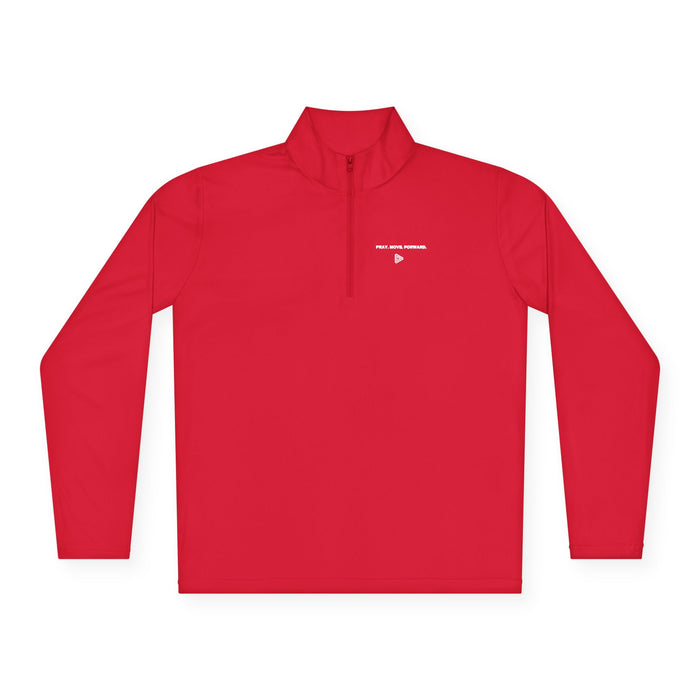Pray Move Forward Unisex Quarter-Zip Pullover