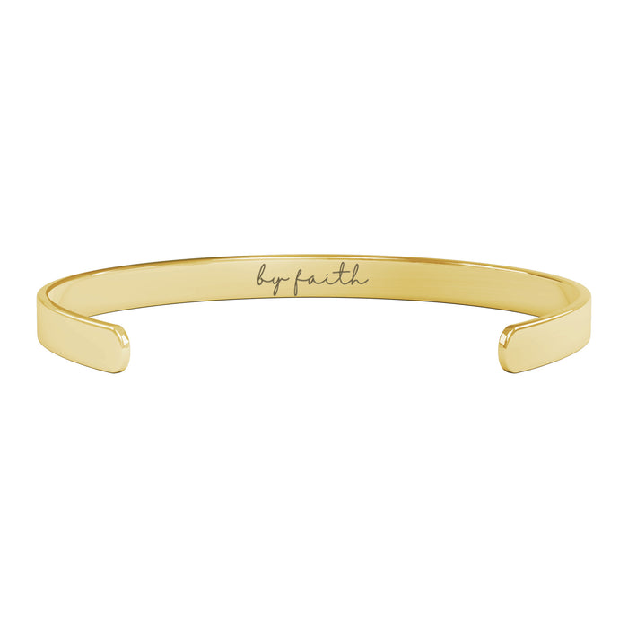 Pray Move Forward Cuff Bracelet